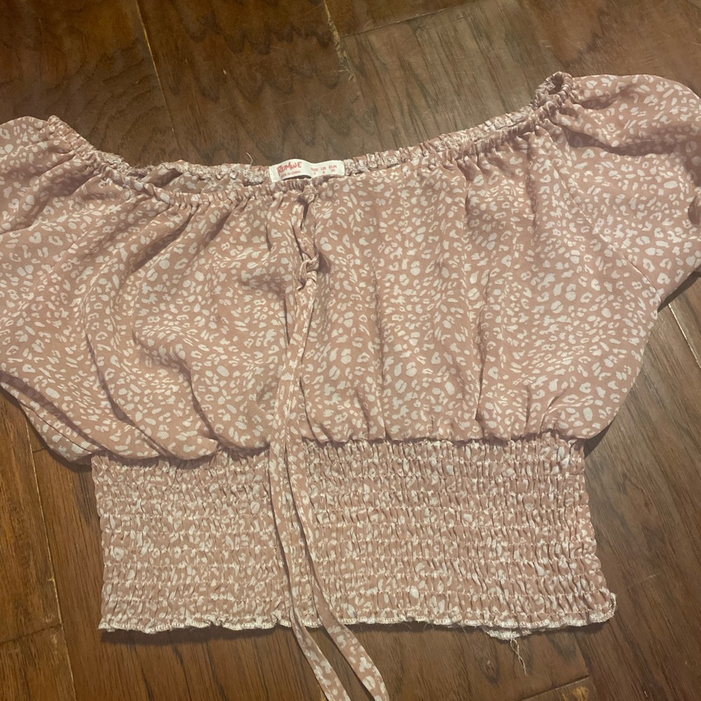 sheer crop top